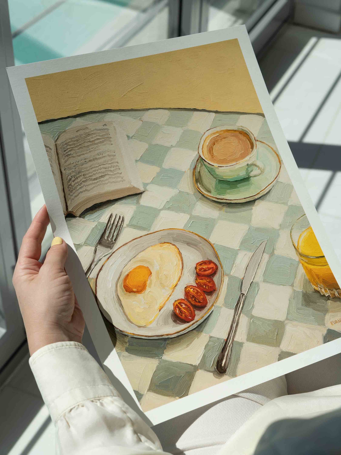 art print "Breakfast Time"