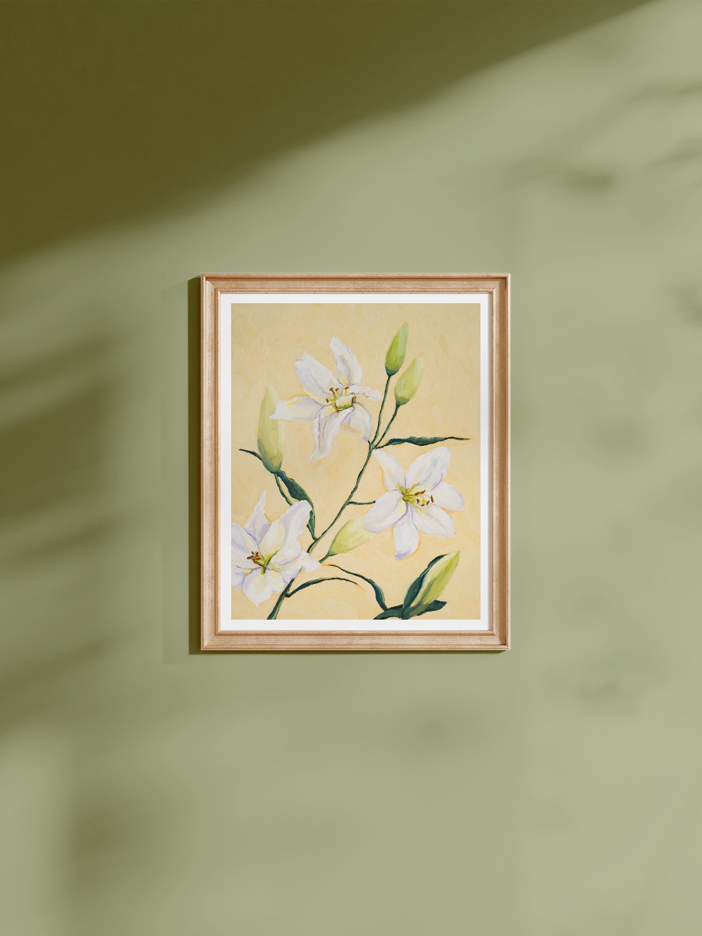 modern botanical art print