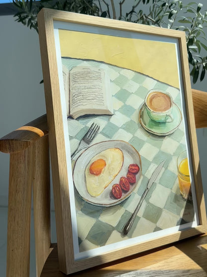 Breakfast Time - Art Print