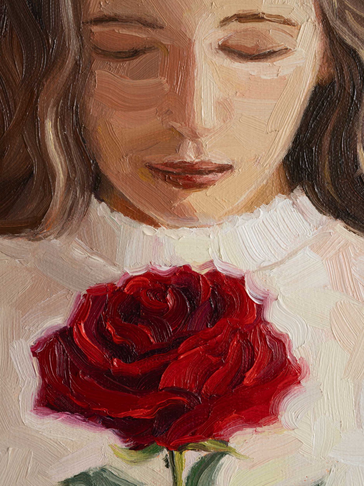 Scent Of A Rose - Original Painting