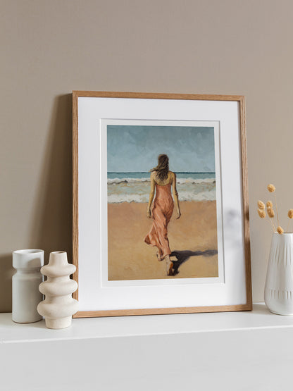 Coastal art print